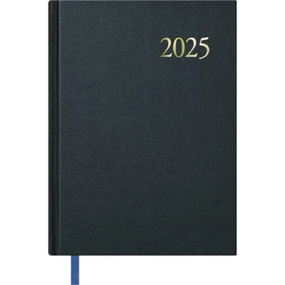Abbildung von Dohe Kalender 2025 Portugiesisch Tag pro Seite, Größe A5 (14x20 cm), 12 Monate Januar bis Dezember, Hardcover, Jahresplaner, Bürobedarf ALGARVE Schwarz