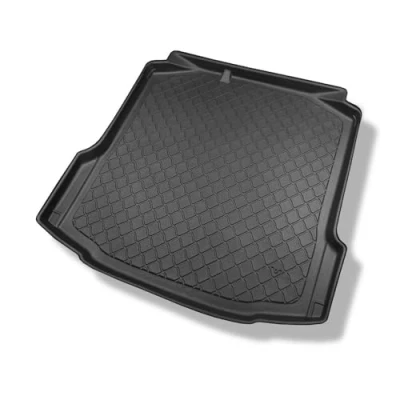 Abbildung von Mossa Kofferraumwanne kompatibel mit Seat Toledo IV Liftback (02.2013 05.2019) Kofferraummatte rutschfest Schutzmatte G