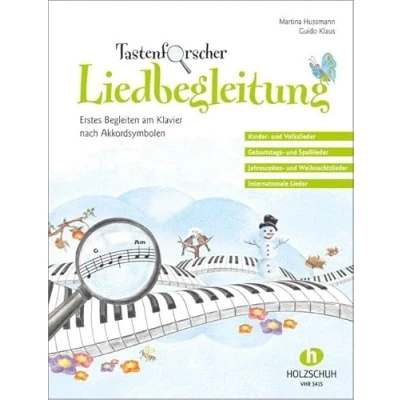 Abbildung von Tastenforscher Liedbegleitung: Erstes Begleiten am Klavier nach Akkordsymbolen