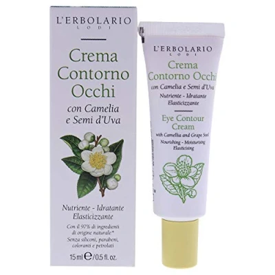 Abbildung von L&#039;Erbolario Augencreme mit Kamelie und Traubenkernen, 1er Pack (1 x 15 ml)