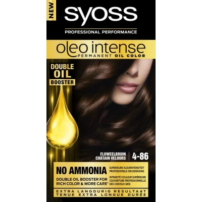 Abbildung von Syoss Color Oleo Intense 4 86 fluweelbruin haarverf 1set