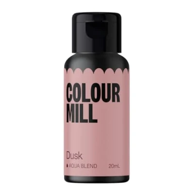 Abbildung von Colour Mill Aqua Blend Dusk Lebensmittelfarbe auf Wasserbasis Lebensmittel Farbe Sehr Intensiv, Hoch Konzentriert, Vegan 20 ml