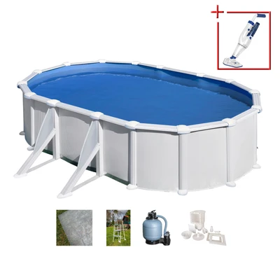 Abbildung von Gre Ovalpool &quot;Atlantis&quot;, (Set), 5 tlg., Stahlwandpool, BxLxH: 500x527x132 cm