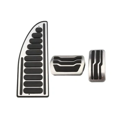 Abbildung von NEGRO Bremspedal passend for Ford Focus 2 3 4 MK2 MK3 MK4 Kuga Escape RS ST 2005 2019 Kupplungssatz Pads Edelstahl auto Pedale Abdeckungen pedal abdeckung (Size : AT with Rest)