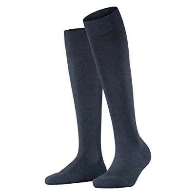 Abbildung von Falke Climawool Business &amp; Casual Kniestrümpfe, Damen, Größe: 39/40, Navy mel