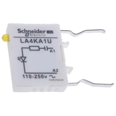 Abbildung von Beschaltungsmodul Schneider Electric RC Glied Schraubklemmen 25 mm x 6 22 220 250V AC Green Premium Produkt