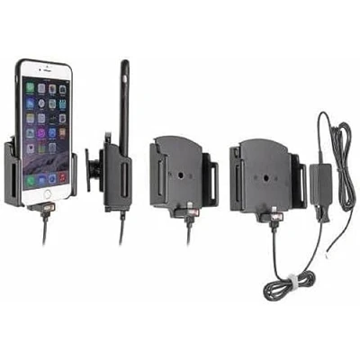 Abbildung von Brodit Gerätehalter 527667 Made IN Sweden mit Ladefunktion für Smartphones Apple iPhone 11, XS, XR, X, 8 Plus und weitere