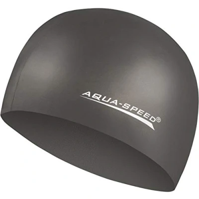 Abbildung von Aqua Speed Badekappe Bademütze Super Stretch Silikon Badehaube Schwimmen Mega