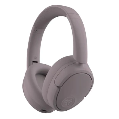 Abbildung von JLab JBuds LUX ANC Smart Kopfhörer mit aktiver Geräuschunterdrückung Kabellose Over Ear Mikrofon, 70+ Stunden Spielzeit, Faltbare Bluetooth, Multipoint und anpassbarem Sound, Mauve