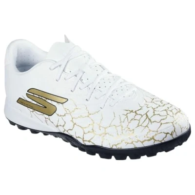 Abbildung von Skechers Performance Fußballschuh Multinocken, Herren, Größe: 44, White/gold Schuhe