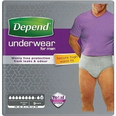 Abbildung von Depend Hosen Männer max S / M 1959 10 Stück