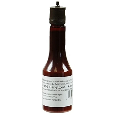Abbildung von Hobbybäcker Aroma Panettone ► Zur Verfeinerung von Hefeteig, Plätzchen, Stollen, ital. Spezialität, Spritzflasche, 100g