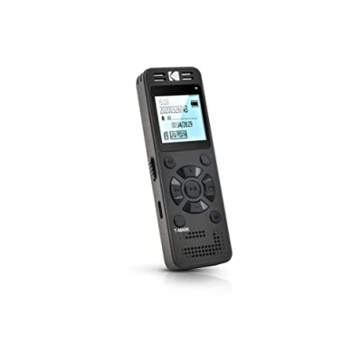Abbildung von KODAK Hohe Intensität VRC350 digitaler Voice Recorder Sprachgesteuertes wiederaufladbares Mini Diktiergerät mit Lithium Batterie &amp; MP3 Abhörgerät