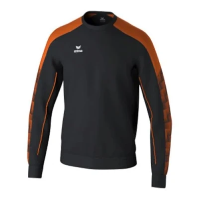 Abbildung von Erima Herren EVO Star Funktionelles Sweatshirt (1072421), schwarz/orange, S