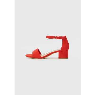Abbildung von Tamaris Sandalette Damen Vegan Elegant rot,EU 40