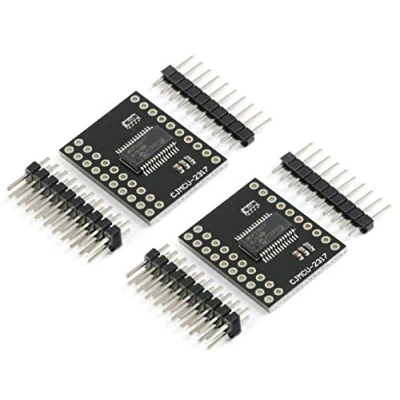 Abbildung von TECNOIOT 2 Stück MCP23017 serielle Schnittstelle I2C bidirektionaler 16 Bit E/A