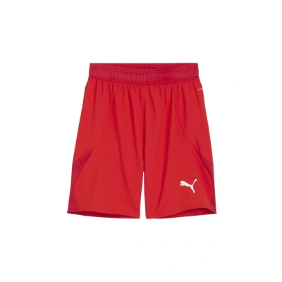 Abbildung von Puma Teamfinal kurze Sporthose, Herren, Größe: Large, Rot
