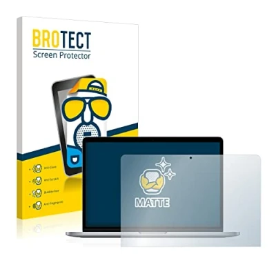 Abbildung von BROTECT Entspiegelungs Schutzfolie für Apple MacBook Pro M2 2022 Matte Displayschutz Folie, Anti Reflex, Fingerprint