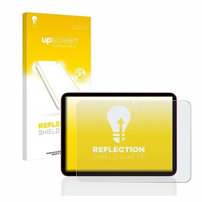 Abbildung von upscreen Entspiegelungs Schutzfolie für Apple iPad 10.9&quot; 2022 WiFi (10. Gen.) Displayschutz Folie Matt [Anti Reflex, Anti Fingerprint]