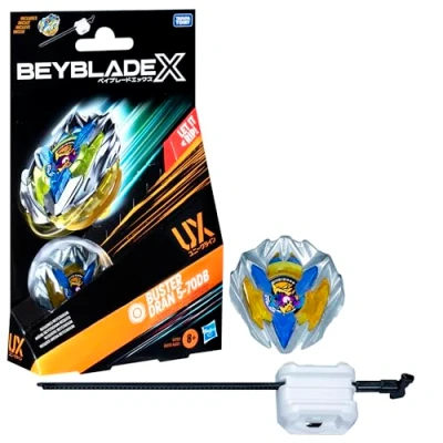 Abbildung von Hasbro Beyblade X Buster Dran 5 70DB UX Starter Pack Kreisel und