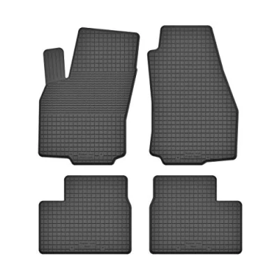 Abbildung von Gummimatten Fußmatten 1.5 cm Rand kompatibel mit OPEL Astra G, H (Bj. 1998 2014) ideal angepasst 4 Teile EIN Set