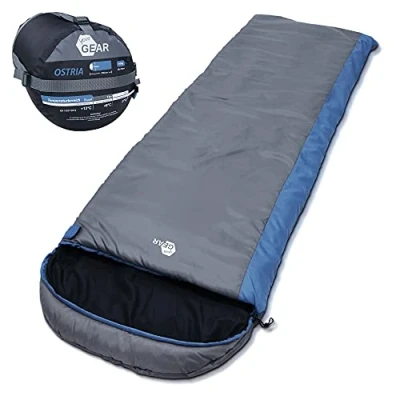 Abbildung von yourGEAR Deckenschlafsack Schlafsack Ostria 3C 230x75 cm