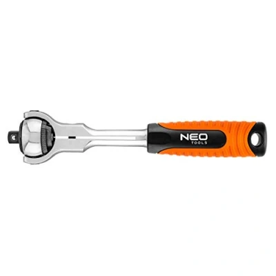 Abbildung von NEO TOOLS 08 543 Umschaltknarre 72 200 Chrom Vanadium Stahl, Molybdänstahl