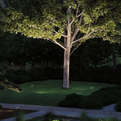 Abbildung von Paulmann LED Gartenstrahler &quot;Plug&amp;Shine&quot;, 1 flammig, Leuchtmittel Modul fest integriert, Modul, 12W IP65 230V 3000K Alu Grey