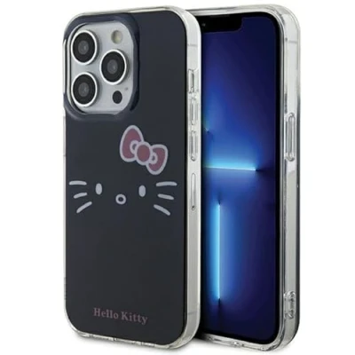 Abbildung von CG MOBILE Hello Kitty HKHCP15XHKHLK Hülle für iPhone 15 Pro Max 6.7&quot; Schwarz hardcase IML Face