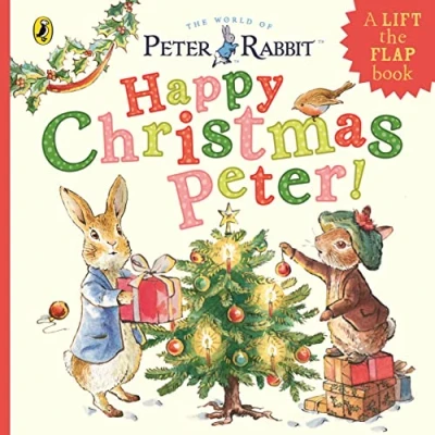 Abbildung von Peter Rabbit: Happy Christmas Peter: A festive lift the flap board book