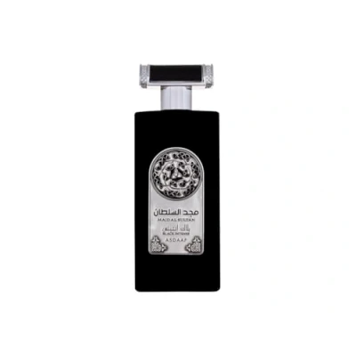 Abbildung von Majd Al Sultan Black Intense Eau de Parfum 100ml Asdaaf Herren Kandis, Bergamotte, Lavendel, Dattel, Vanille, Patchouli, Amber