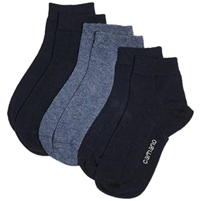 Abbildung von Camano Kinder Socken Ca Soft Shorty 9er Pack, Größe:35 38;Farbe:Navy/Jeans/Navy (4)