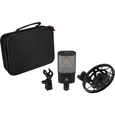 Abbildung von Austrian Audio OC16 Studio Set mit Open Acoustics Technologie (Allrounder Kondensator Mikrofon, präzise Nierencharakteristik, handgefertigte CKR12 Keramikkapsel, natürlicher Klang), Schwarz