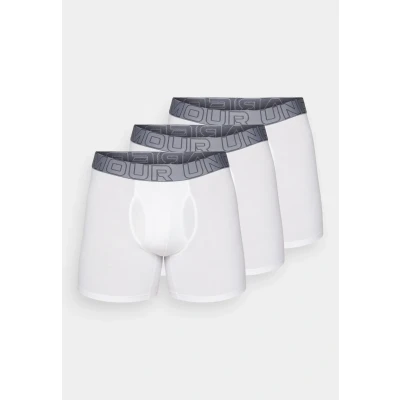 Abbildung von Under Armour Men&#039;s Performance Cotton 6&quot; 3 Pack Solid Boxer Briefs
