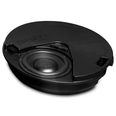 Abbildung von Option ROCK 8 D2 Passiver Subwoofer im Reserverad kompatibel mit Beats Soundsystemen 20cm 200 Watt RMS, 2X 2 Ohm (Doppelschwingspule)