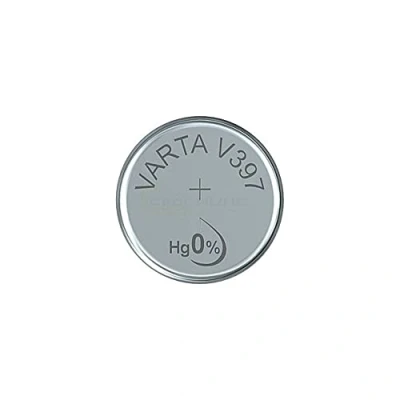 Abbildung von cellePhone Batterie Knopfzelle kompatibel mit Varta Uhrenbatterie V397 SR726SW AG2 SR59 Type 397 30 mAh