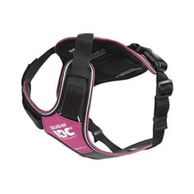 Abbildung von Julius K9 IDC Longwalk Geschirr rosa grau, L