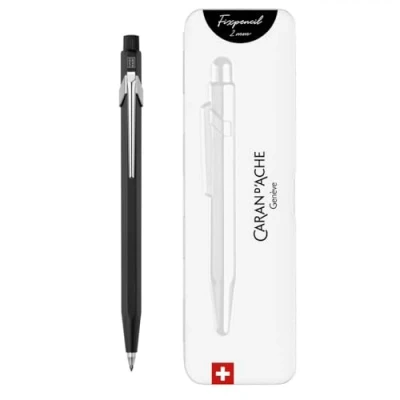 Abbildung von Caran d&#039;Ache Fixpencil 2 mm, Schwarz, schmale Packung