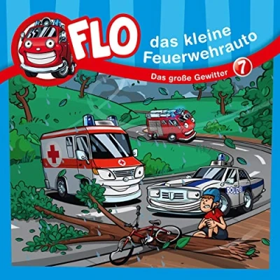 Abbildung von das große Gewitter Folge 7: Flo kleine Feuerwehrauto (Folge 7) (Flo, Feuerwehrauto, 7, Band