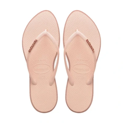 Abbildung von Havaianas SLIM Point Zehentrenner, Damen, Größe: 39 40, Crocus rose Schuhe