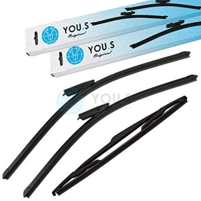 Abbildung von YOU.S SCHEIBENWISCHER SET VORNE + HINTEN 580 530 350 mm (3 Stück)