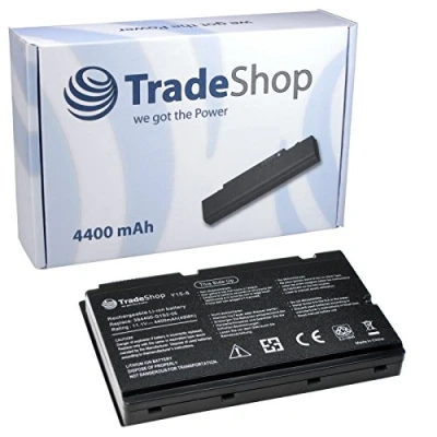 Abbildung von Trade Shop Akku 4400mAh ersetzt P553S4400S1S5 P554S4400S1S5 S26393E010V214 63GP5502803A 63GP550267A XF Fujitsu Siemens Amilo Pi2450 Pi2530 Pi2550 Xi2428 Xi252