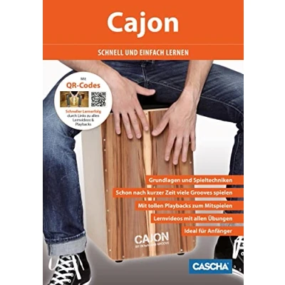 Abbildung von Cascha Cajon Fast and easy way to learn (with CD DVD) Noten