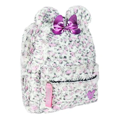 Abbildung von CERDÁ LIFE&#039;S LITTLE MOMENTS Disney Minnie Mouse Rucksack Kinder Samtige Mädchen für Freizeit oder Schule Offizielle Lizenz, Mehrfarbig, Einheitsgröße