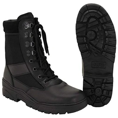 Abbildung von MFH Stiefel, &quot;Security&quot;, schwarz, 8 Loch, Gummisohle 45 Outdoorschuh