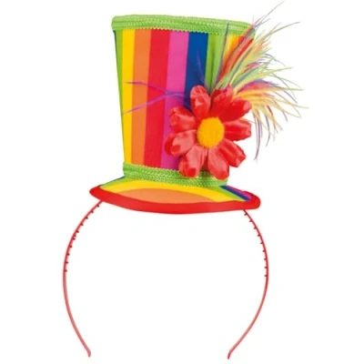 Abbildung von Boland Kostüm Clownshut Haarreif für Clownskostüm zum Fasching, Karneval oder Zirkus