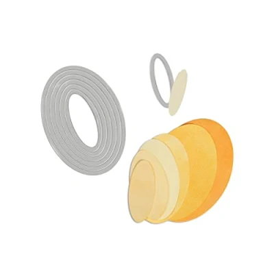 Abbildung von Framelits Stanzschablonen Set, 7 PK Ovale