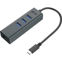 Abbildung von i Tec USB C Metal HUB 3 Port + Gigabit Ethernet Adapter C31METALG3HUB