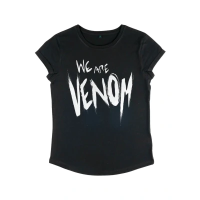 Abbildung von Marvel Avengers Classic WE ARE Venom Slime Tshirt print, Damen, Größe: Large, Black