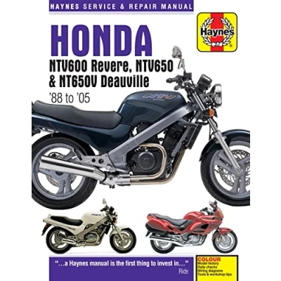 Abbildung von Honda NTV600 Revere, NTV650 &amp; NTV650V Deauville &#039;88 to &#039;05 (Haynes Service Repair Manual)